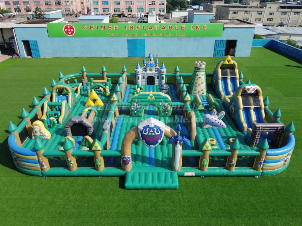 GF3-1413 The Legend Of Zelda Theme Inflatable Park
