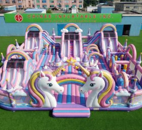 GF3-1415 Unicorn Theme Inflatable Park