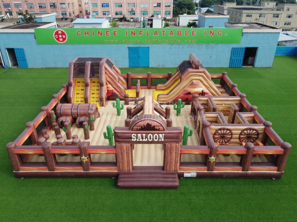 GF3-1420 Wild West Theme Inflatable Park