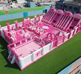 GF3-644 Barbie Theme Giant Inflatable Park