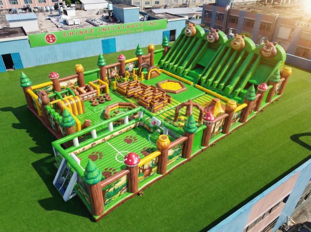 GF3-648 Boonie Bears Theme Giant Inflatable Park