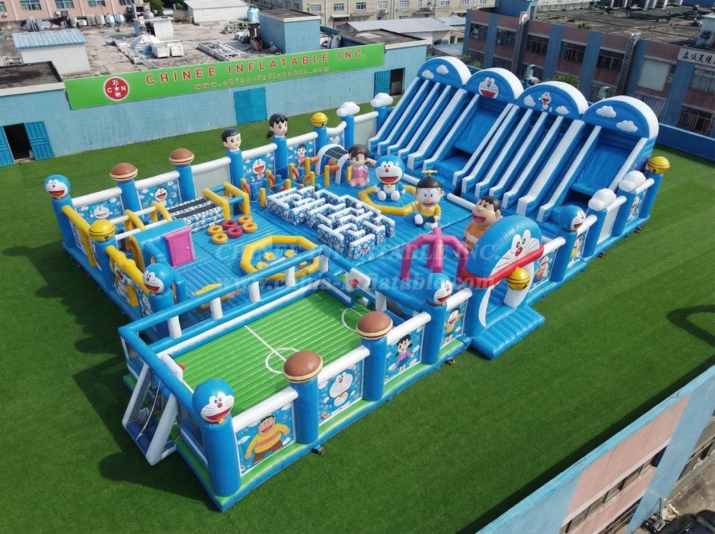 GF3-657 Doraemon Theme Giant Inflatable Park