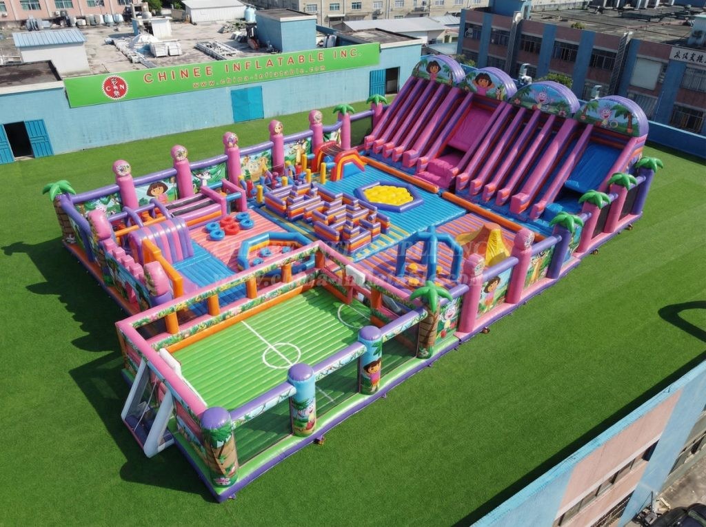 GF3-658 Dora Theme Giant Inflatable Park