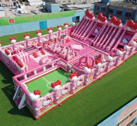 GF3-663 Hello Kitty Theme Giant Inflatable Park