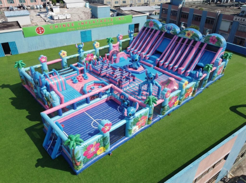 GF3-666 Lilo & Stitch Theme Giant Inflatable Park