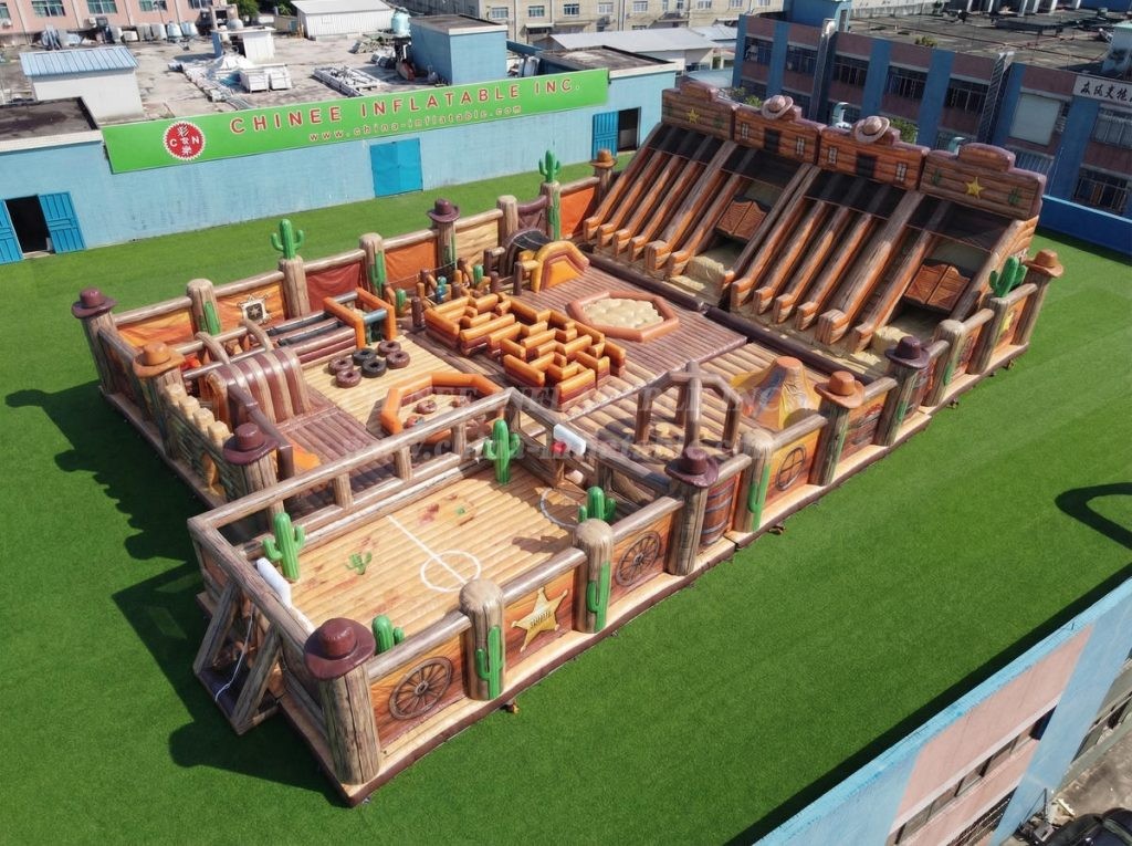 GF3-696 Wild West Theme Giant Inflatable Park