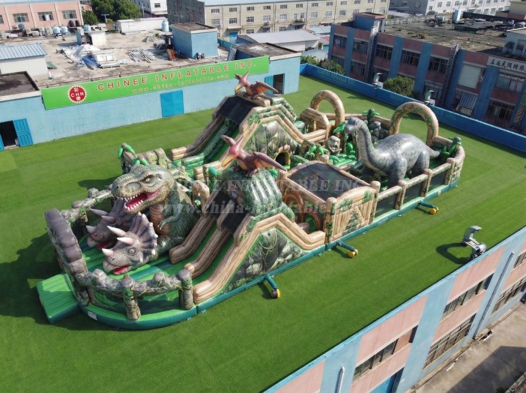 GF3-700 Dinosaur Theme Inflatable Playground