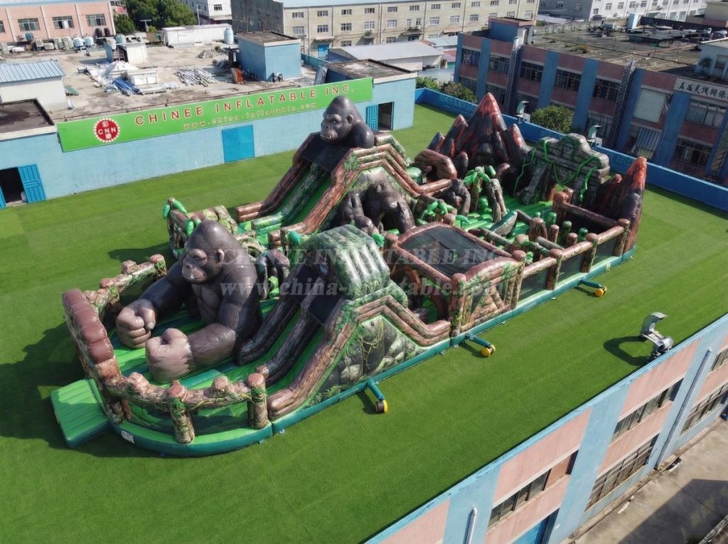 GF3-706 King Kong Theme Inflatable Playground