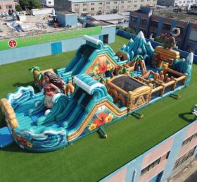 GF3-710 Moana Theme Inflatable Playground