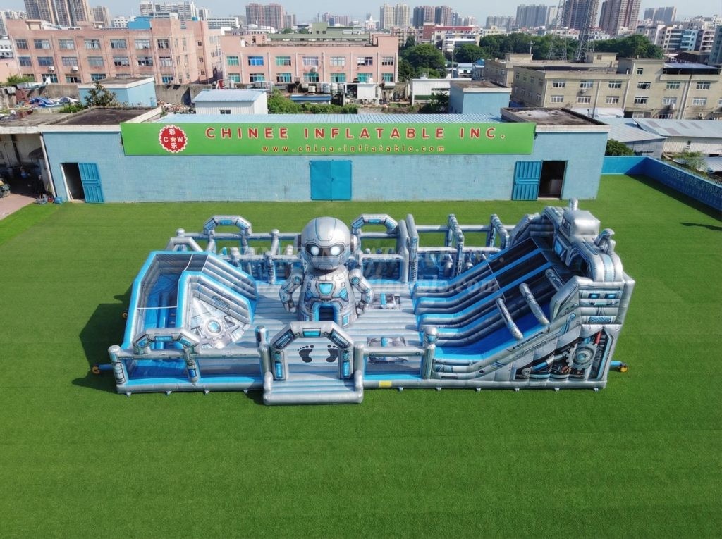 GF3-728 Robot Theme Inflatable Playground