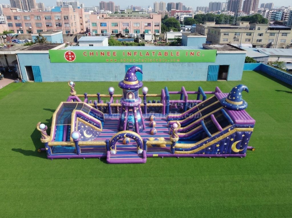 GF3-731 Wizard Theme Inflatable Playground