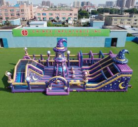 GF3-731 Wizard Theme Inflatable Playground