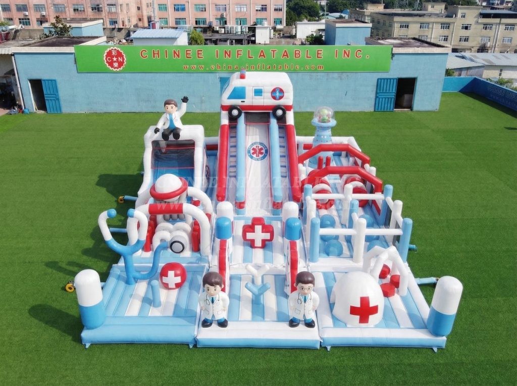 GF3-759 Hospital Theme Inflatable Playground