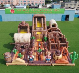 GF3-777 Wild West Theme Inflatable Playground