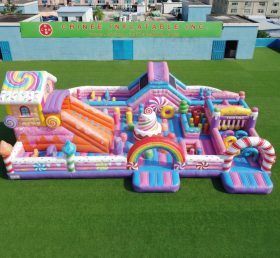 GF3-784 Candy Theme Inflatable Playground