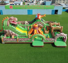 GF3-789 Dinosaur Theme Inflatable Playground