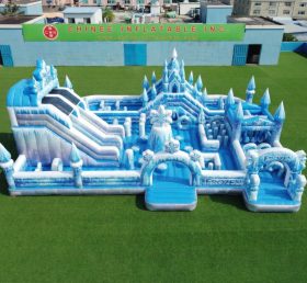 GF3-795 Frozen Theme Inflatable Playground