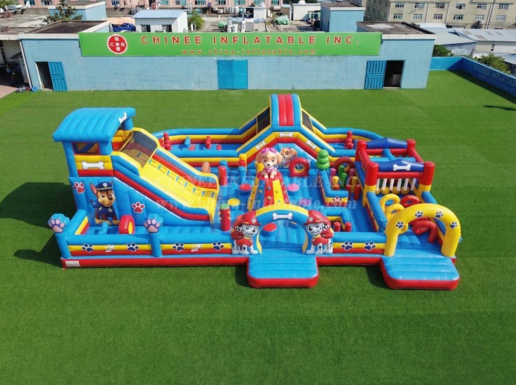 GF3-811 Paw Patrol Theme Inflatable Playground