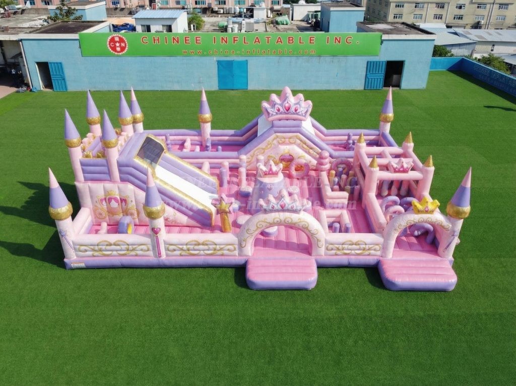 GF3-816 Princess Parties Theme Inflatable Playground