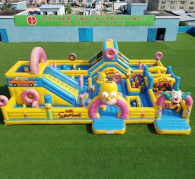 GF3-829 The Simpsons Theme Inflatable Playground