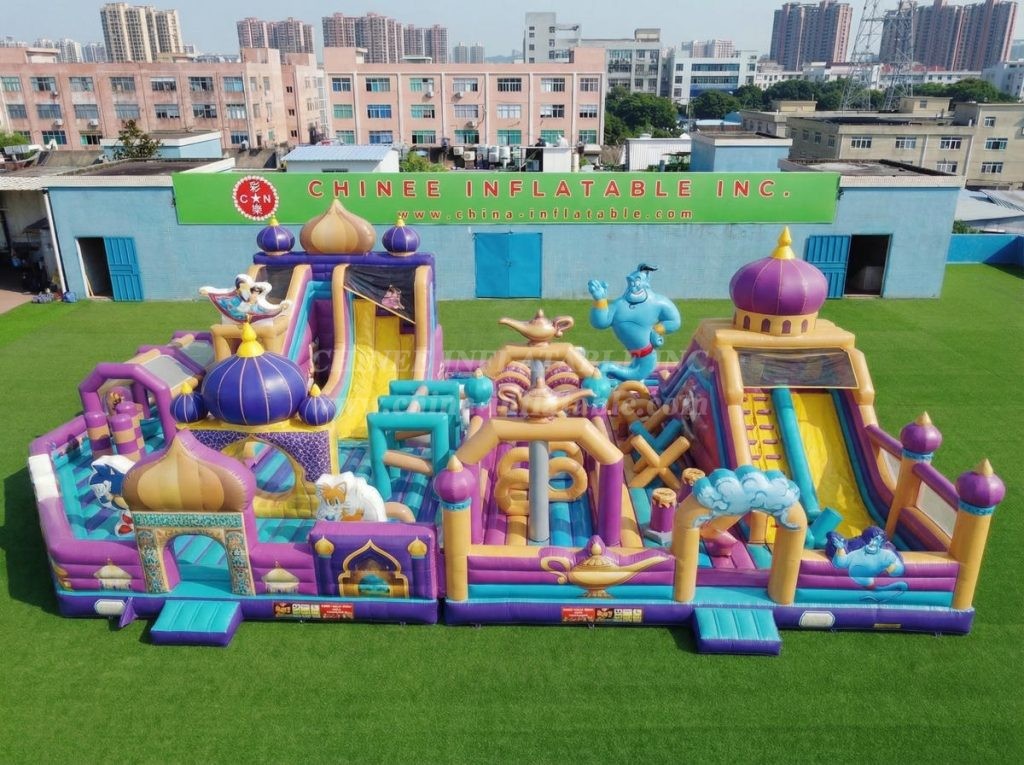 GF3-850 Aladdin Theme Inflatable Park