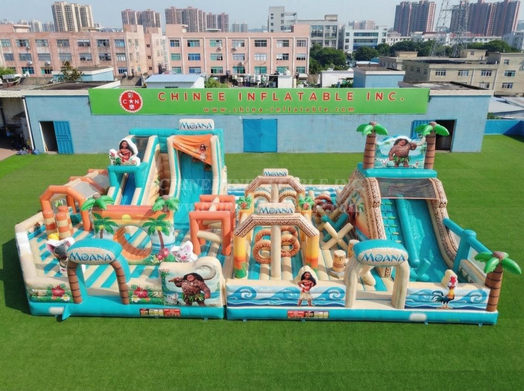GF3-869 Moana Theme Inflatable Park