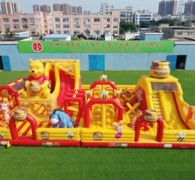GF3-889 Winnie The Pooh Theme Inflatable Park
