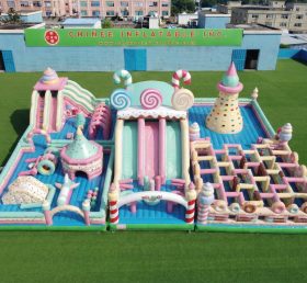 GF3-896 Candy Theme Inflatable Park