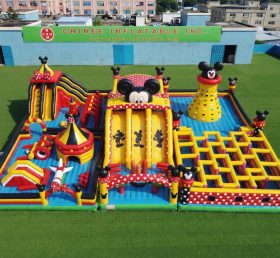 GF3-914 Mickey & Minnie Theme Inflatable Park