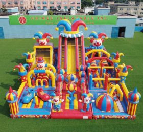 GF3-947 Clown Theme Inflatable Playground
