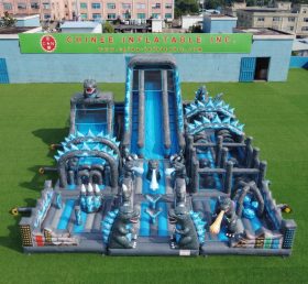 GF3-954 Godzilla Theme Inflatable Playground
