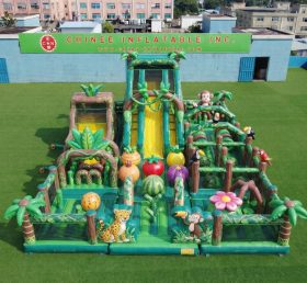 GF3-957 Jungle Theme Inflatable Playground