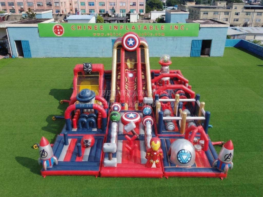 GF3-985 The Avengers Theme Inflatable Playground