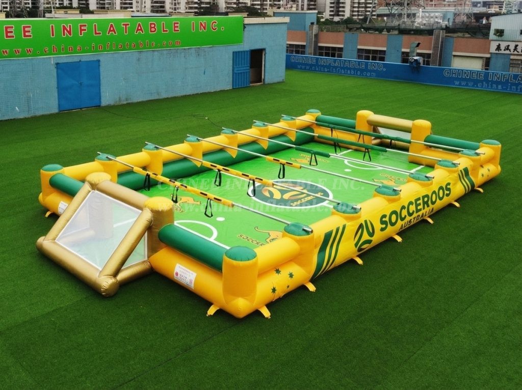 T11-952B Australia Theme Inflatable Human Soccer Field
