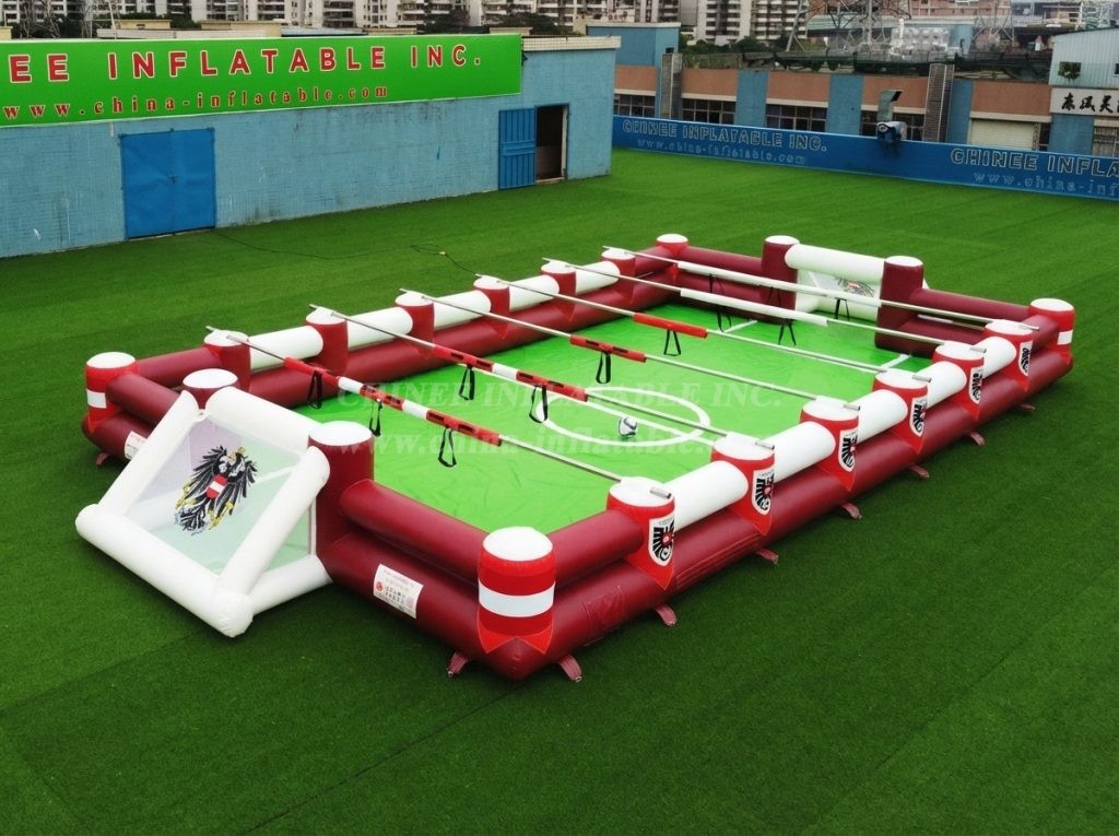 T11-952C Austria Theme Inflatable Human Soccer Field