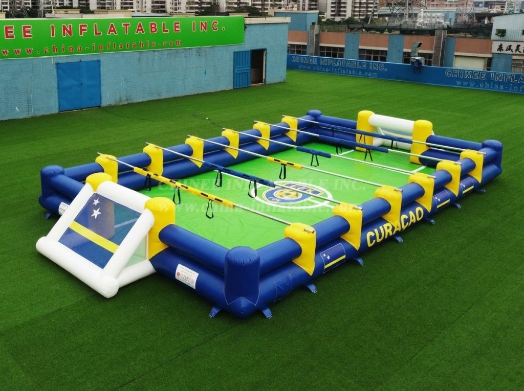 T11-952J Curaçao Theme Inflatable Human Soccer Field