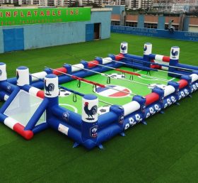 T11-952M France Theme Inflatable Human Soccer Field