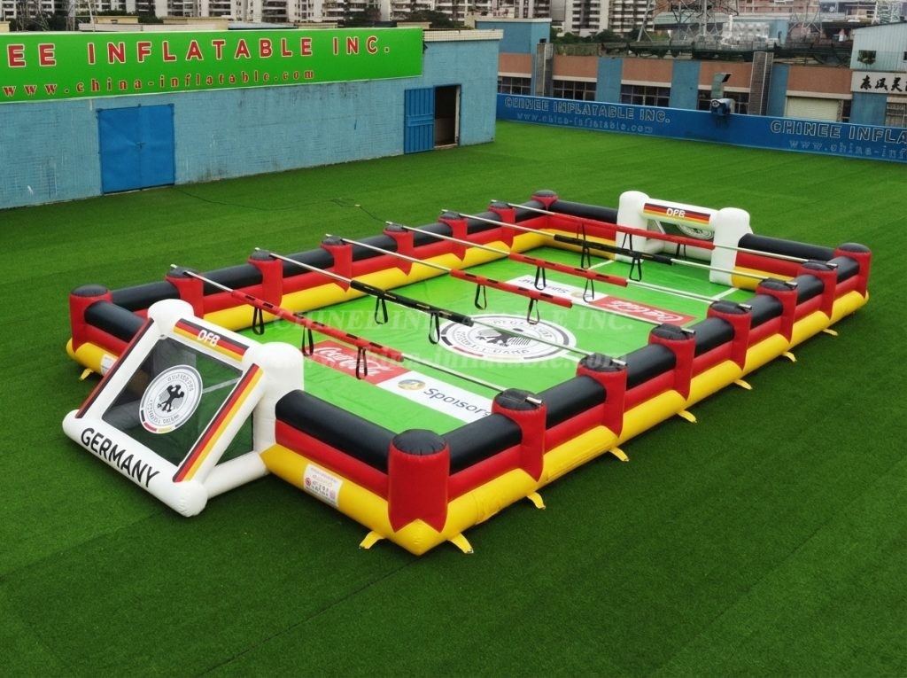 T11-952N Germany Theme Inflatable Human Soccer Field