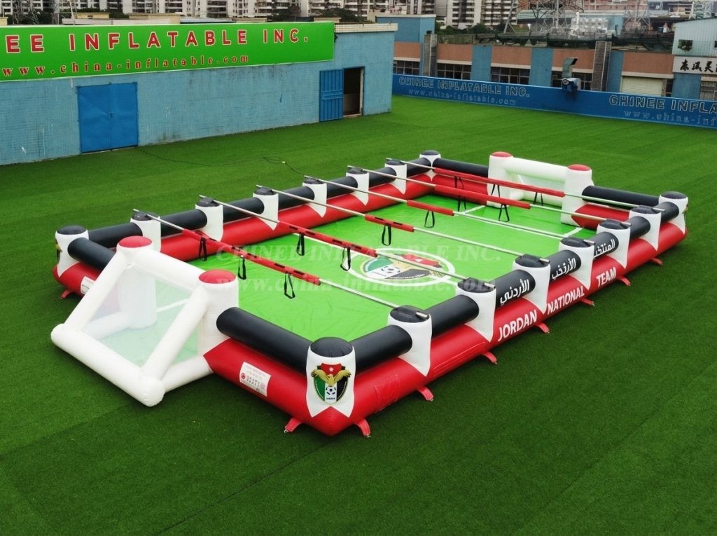 T11-952Q Jordan Theme Inflatable Human Soccer Field