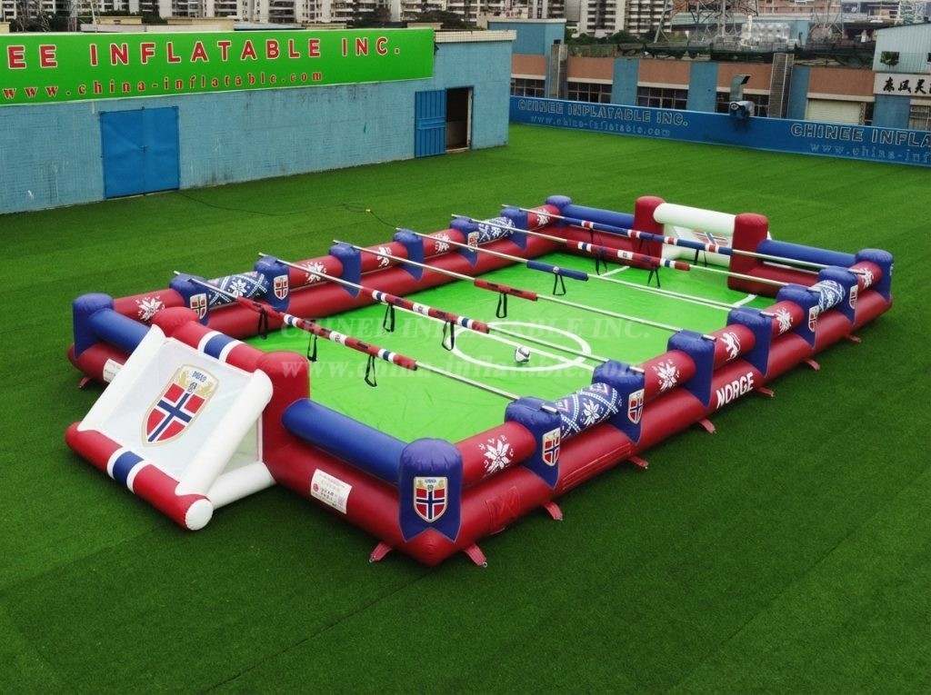 T11-952U Norway Theme Inflatable Human Soccer Field