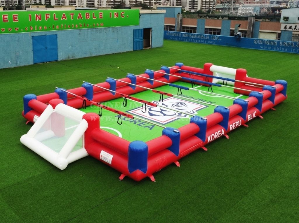 T11-952AC South Korea Theme Inflatable Human Soccer Field