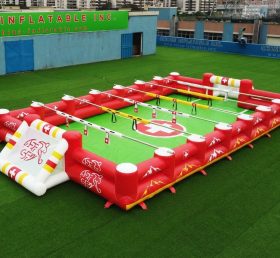 T11-952AE Switzerland Theme Inflatable Human Soccer Field