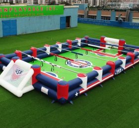 T11-952AF United States Theme Inflatable Human Soccer Field