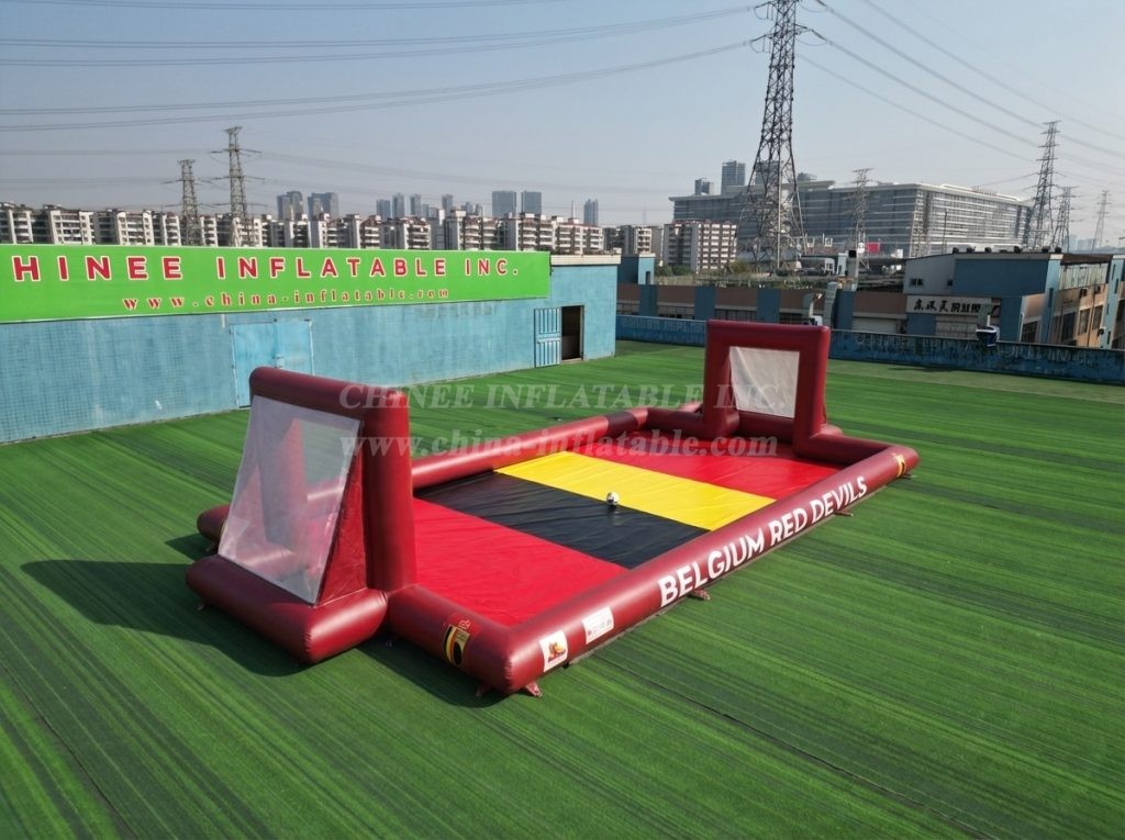 T11-779F Belgium Theme Inflatable Football Field