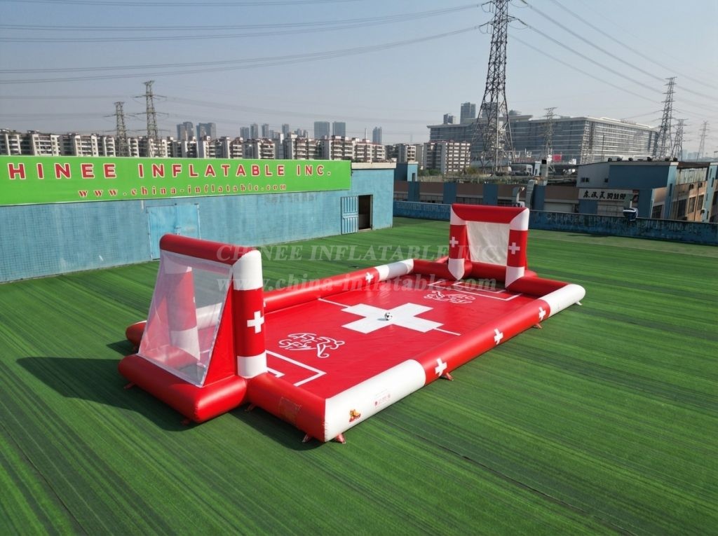 T11-779BK Switzerland Theme Inflatable Football Field