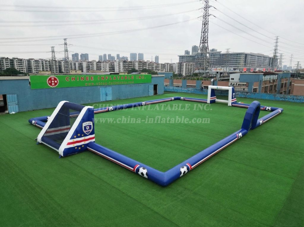 T11-926BCV Cape Verde Theme Large Inflatable Soccer Field