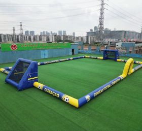 T11-926BCW Curaçao Theme Large Inflatable Soccer Field
