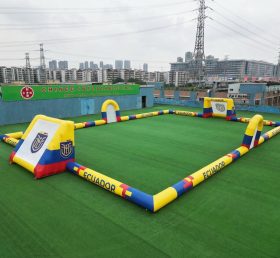 T11-926BEC Ecuador Theme Large Inflatable Soccer Field