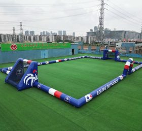 T11-926BFR France Theme Large Inflatable Soccer Field