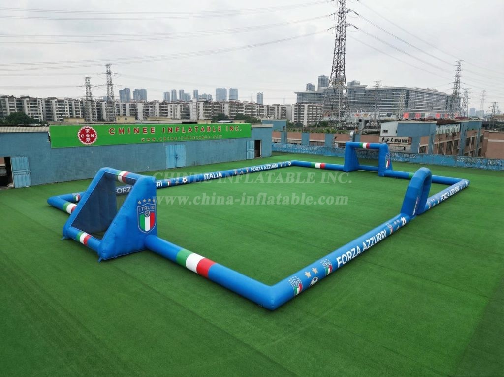T11-926BIT Italy Theme Large Inflatable Soccer Field